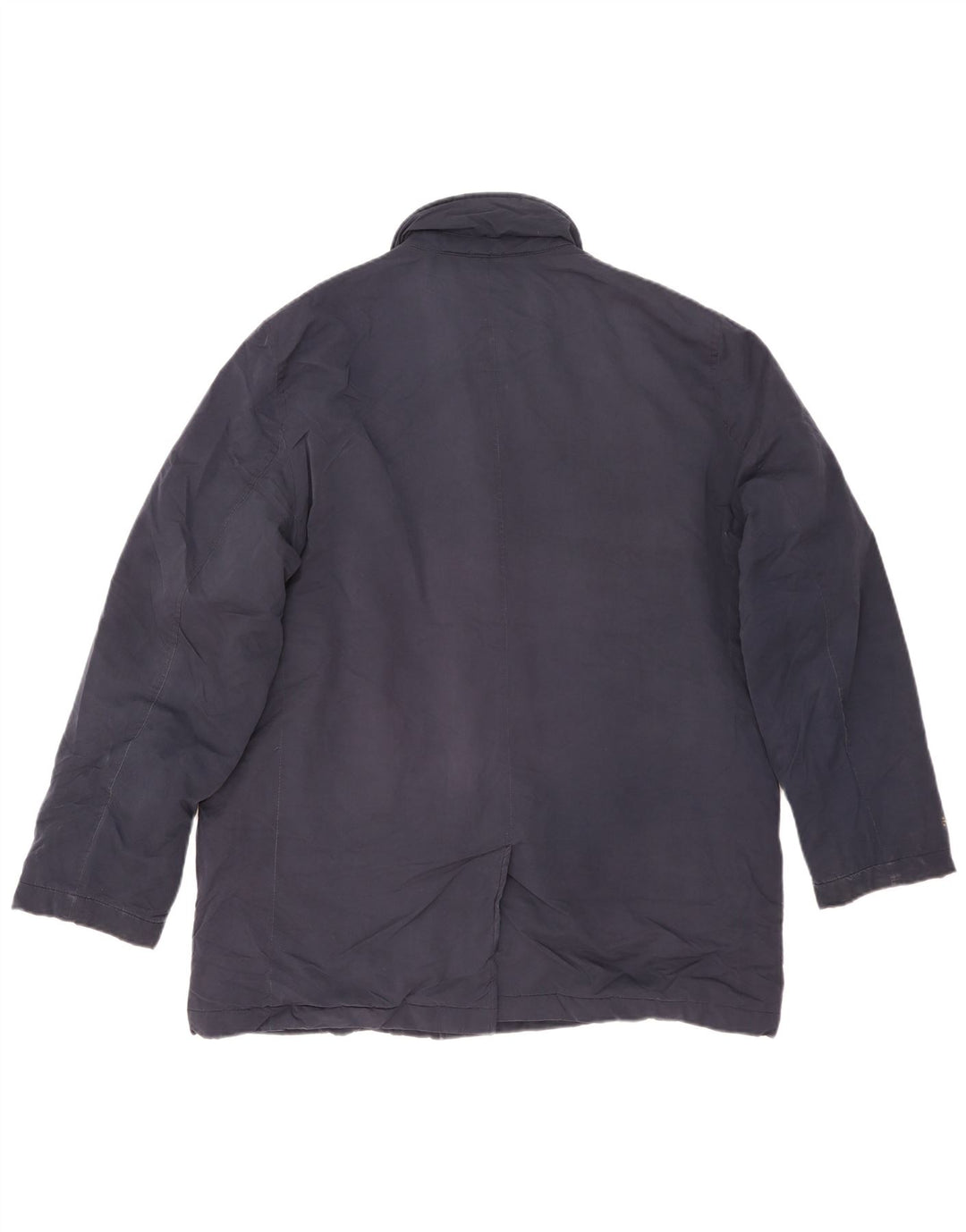 Marks & Spencer Ανδρικό τζάκετ με αντιανεμικό UK 40 Large Navy Blue Polyester