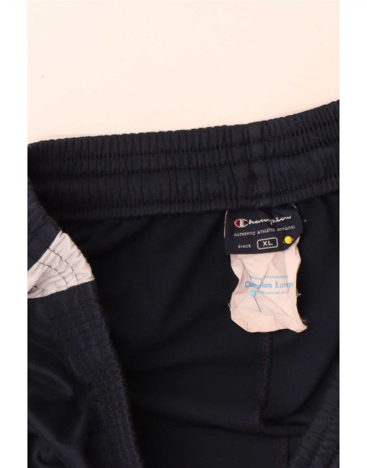 Ανδρική φόρμα Champion Παντελόνι XL Navy Blue Colorblock Polyester