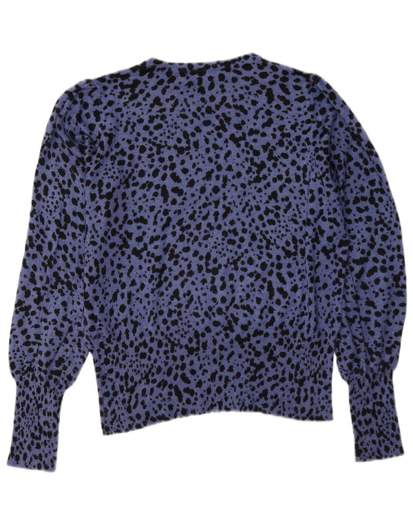 Marks & Spencer Γυναικείο πουλόβερ με λαιμόκαυστο UK 12 Medium Blue