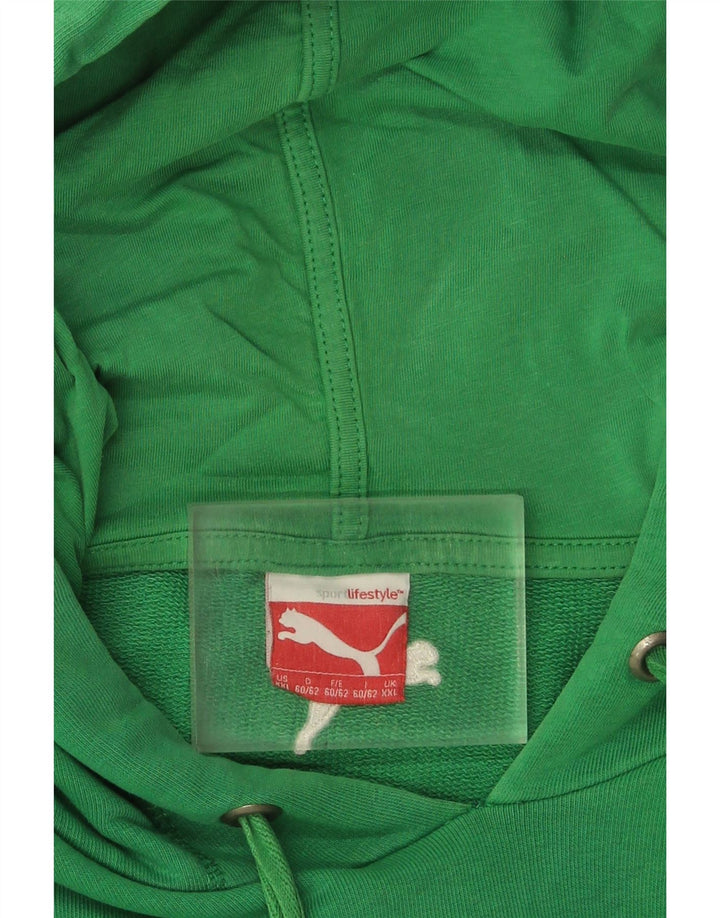 Ανδρικό γραφικό κουκούλα Puma Jumper 2XL Πράσινο