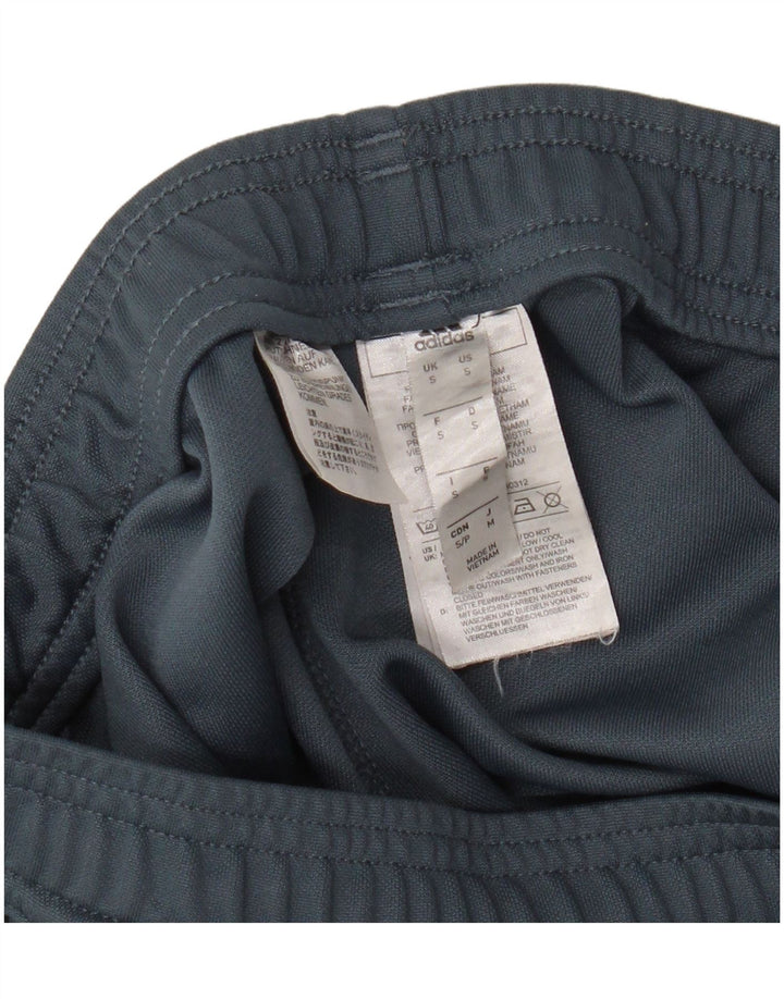 Adidas Mens Aeroready Tracksuit Trousers Small Grey Polyester