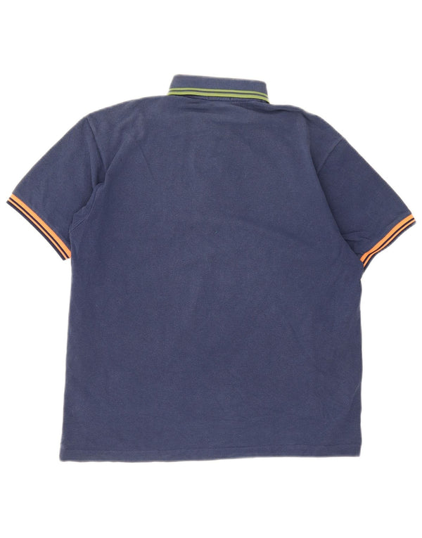 Fred Perry Boys Polo πουκάμισο 15-16 ετών Navy Blue Cotton