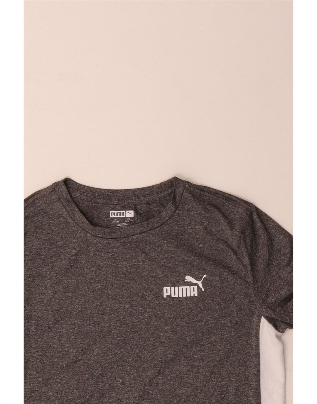 Puma Boys Graphic Top μακριά μανίκια 14-15 ετών Μεγάλο γκρι χρώμα