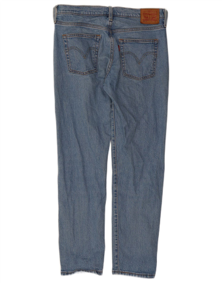 Levi's Womens 501 Straight Jeans W26 L28 Blue Cotton