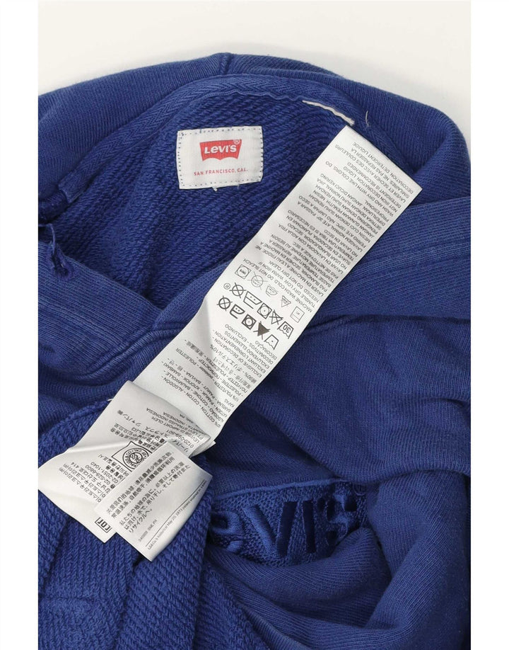Ανδρικό γραφικό κουκούλα Levi's Μικρό Μπλε Βαμβακερό