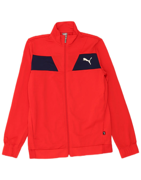 Puma Boys Φόρμα Μπλούζα 15-16 Ετών Κόκκινο Colourblock
