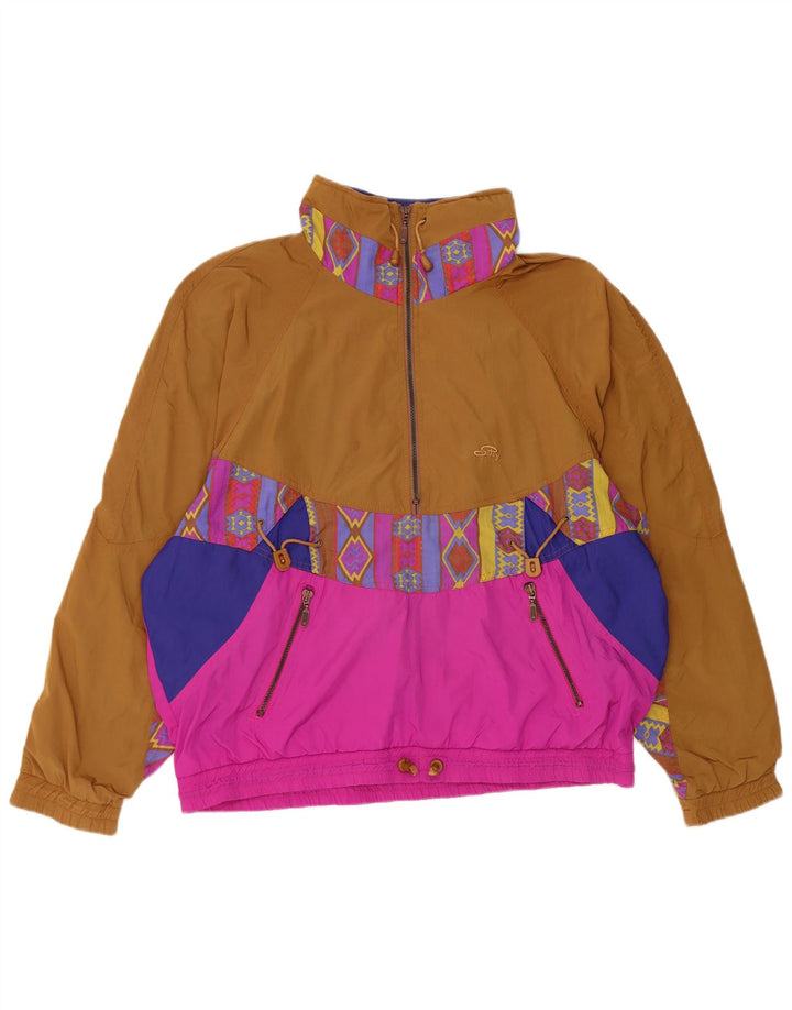 Γυναικείο Silvy Oversized Anorak Jacket IT 44 Medium Beige Colourblock