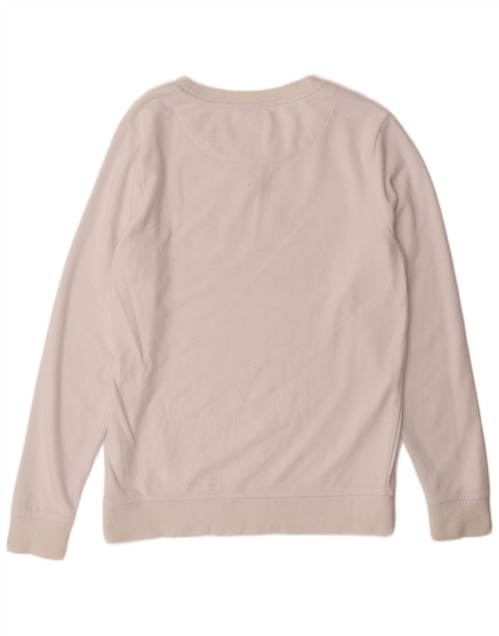 Ανδρικό γραφικό φούτερ KAPPA Jumper Μεσαίο λευκό βαμβακερό