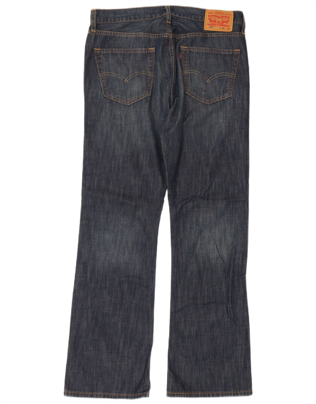LEVI'S Mens 527 Bootcut Jeans W34 L32 Μπλε βαμβακερό