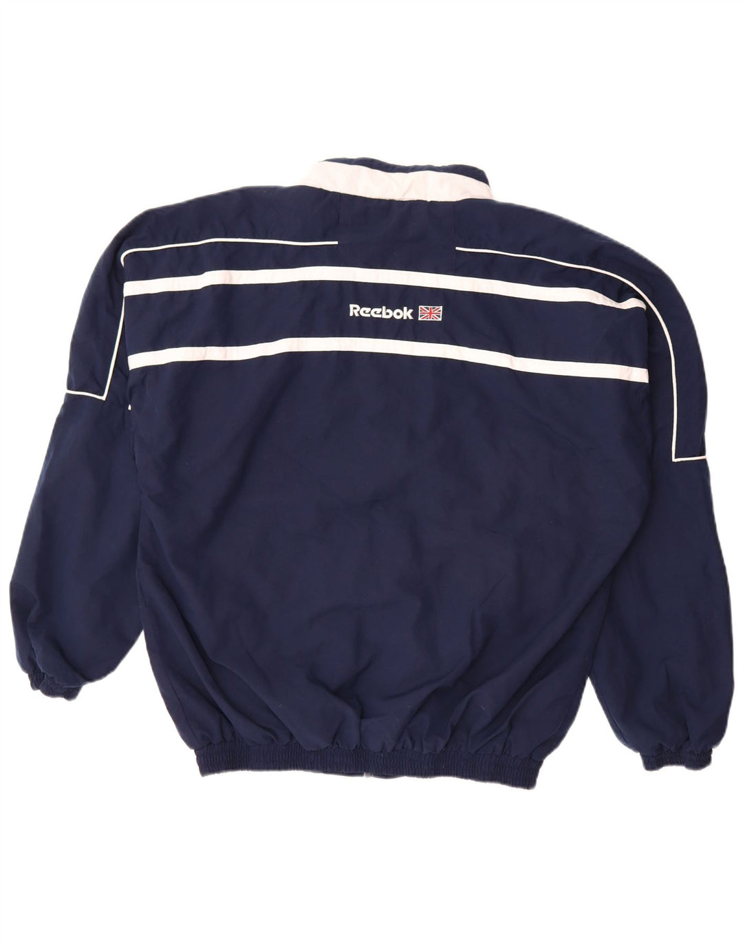 Ανδρική φόρμα με γραφικά Reebok Top Jacket Large Navy Blue Colourblock