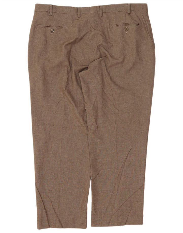 Izod Ανδρικό ίσιο παντελόνι W40 L29 Καφέ Πολυεστέρας