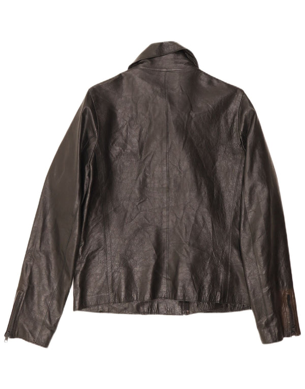 Vintage Ανδρικό Biker Jacket UK 34 XS Μαύρο