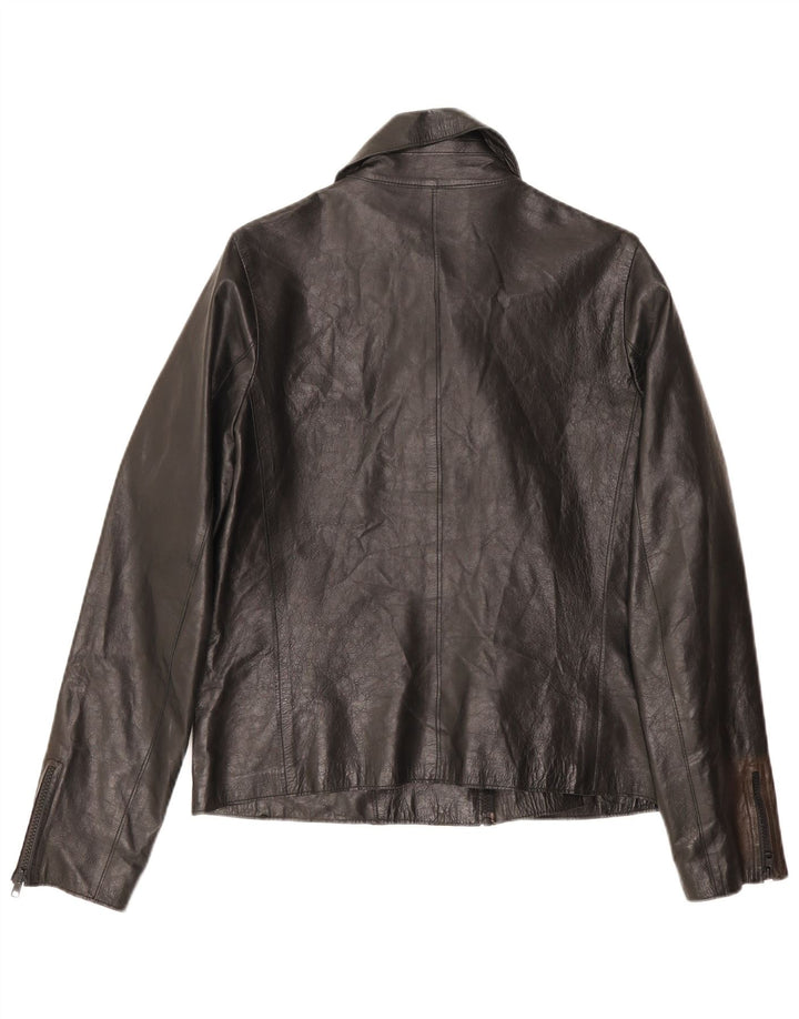 Vintage Ανδρικό Biker Jacket UK 34 XS Μαύρο