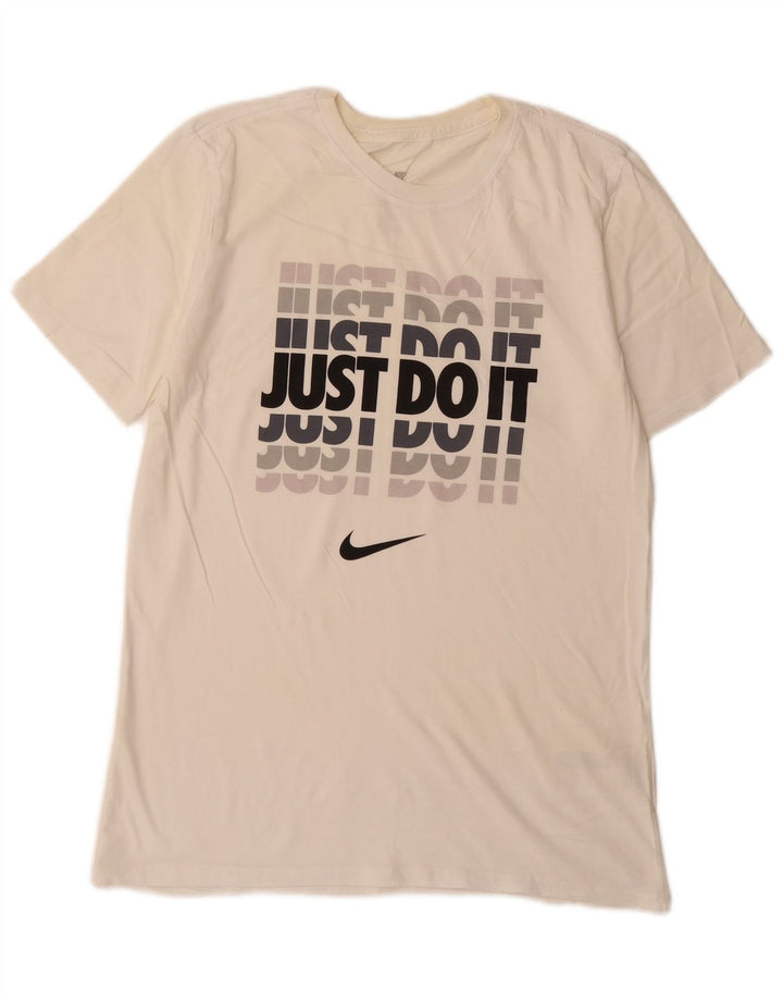 Ανδρικό μπλουζάκι Nike με γραφικό αθλητικό κόψιμο, μεσαίο βαμβακερό
