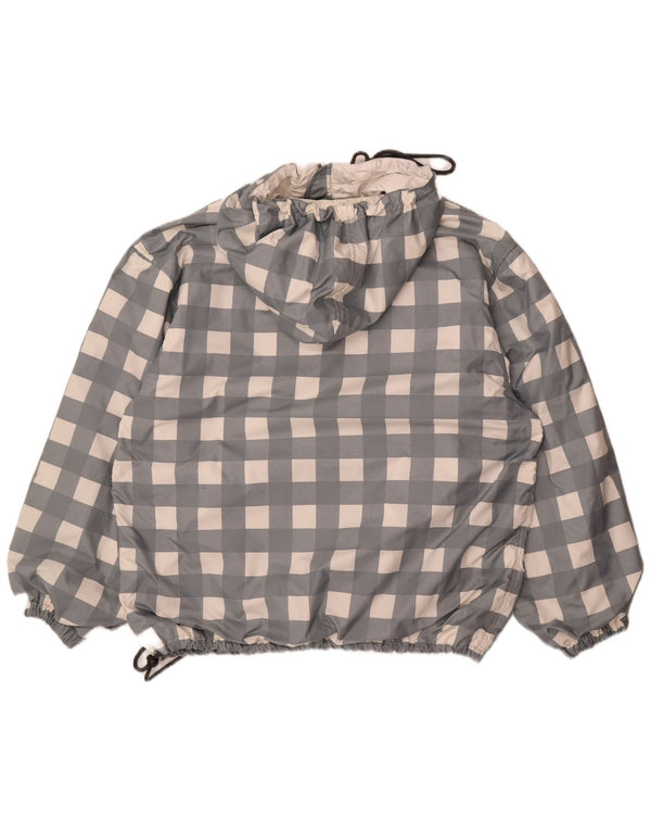 Γυναικείο μπουφάν με κουκούλα Belfe & Belfe UK 16 Large Grey Gingham