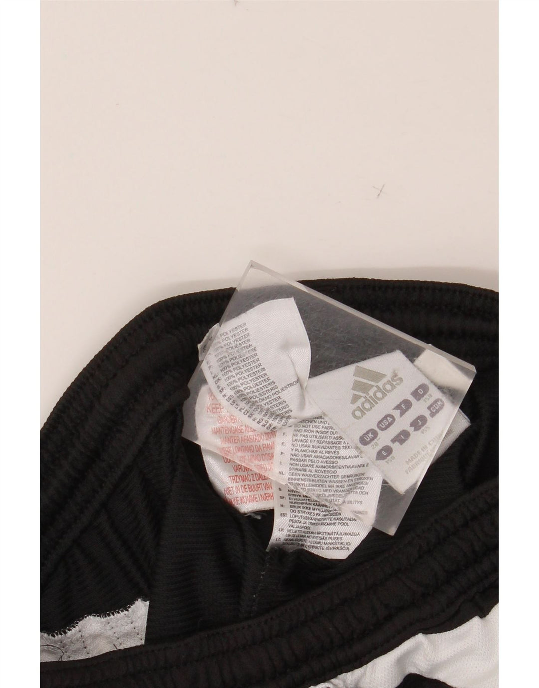 Αθλητικά σορτς ADIDAS για αγόρια 12-13 ετών Μαύρο χρώμα πολυεστέρα