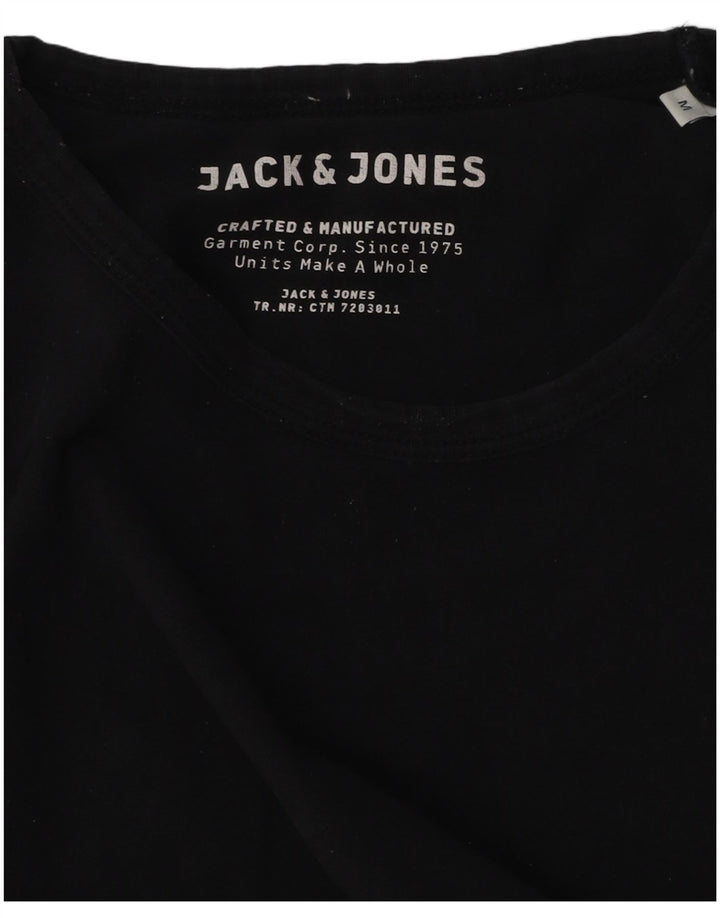 Ανδρικό μπλουζάκι Jack & Jones Top Medium Μαύρο