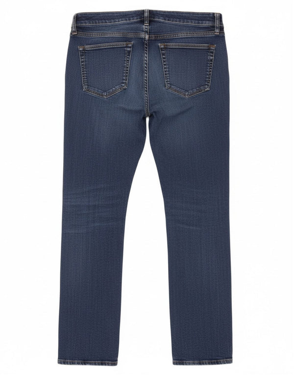 Ralph Lauren Γυναικείο καμπυλωτό ίσιο τζιν US 8 Medium W30 L29 Μπλε βαμβακερό