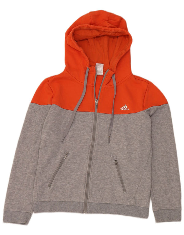 Γυναικείο πουλόβερ NIKE με φερμουάρ με κουκούλα UK 18 XL Γκρι πολυεστέρας