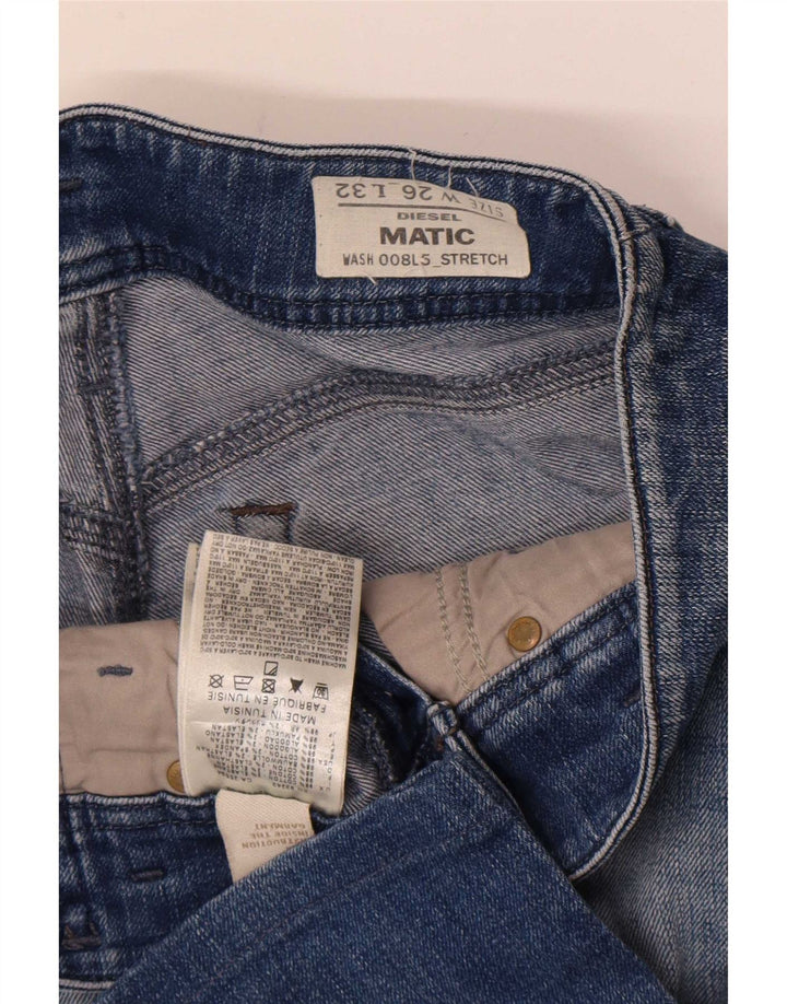 Diesel Γυναικείο Matic Slim Jeans W26 L28 Μπλε βαμβακερό