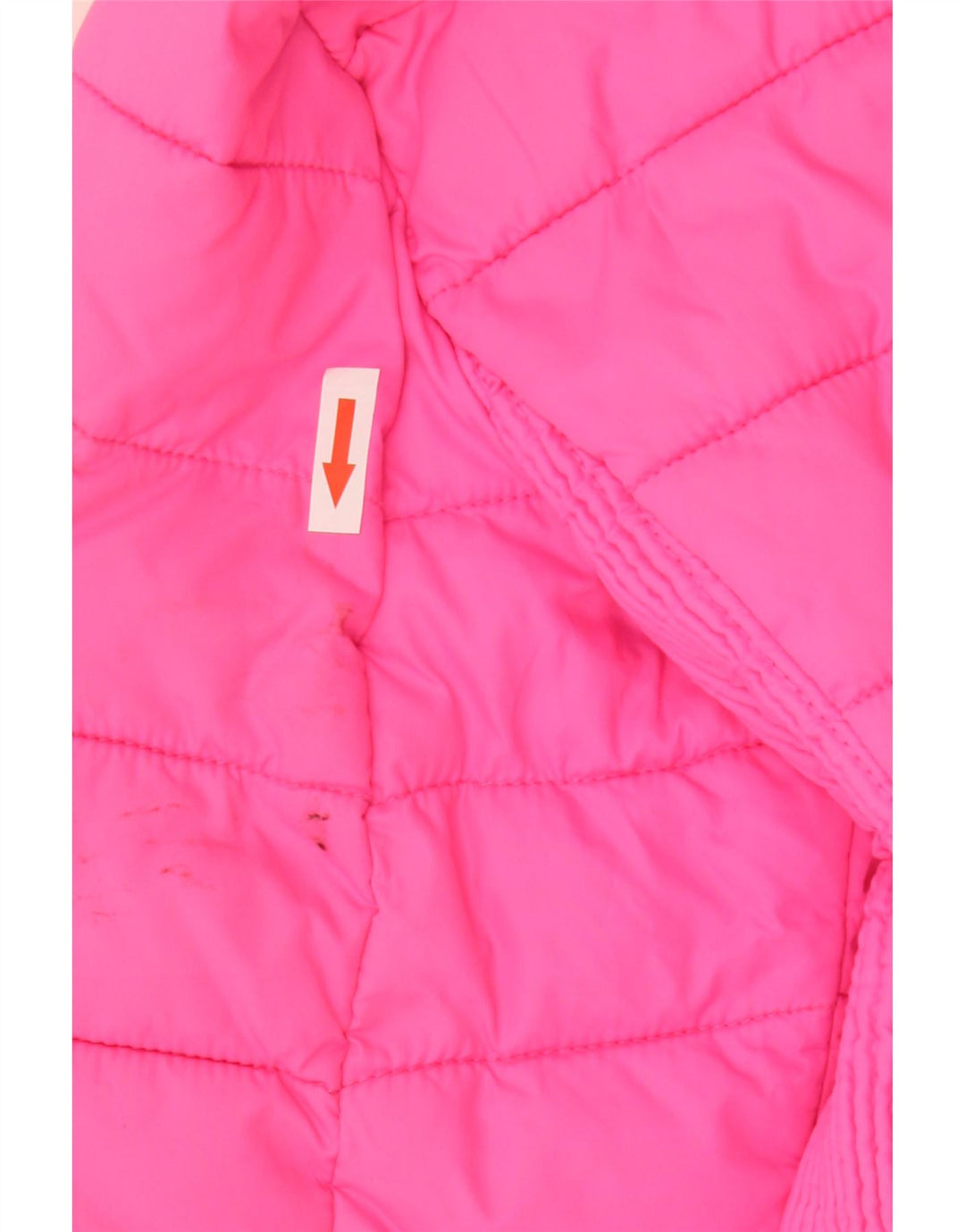 Superdry γυναικείο μπουφάν με κουκούλα UK 14 μεγάλο ροζ πολυεστέρας