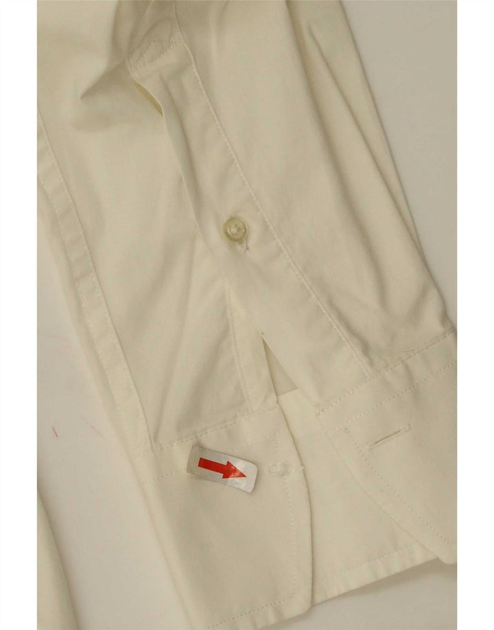 Ανδρικό πουκάμισο La Martina με γραφικό Slim Fit Large White