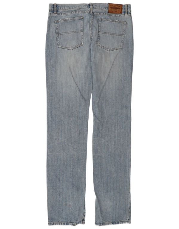 Ralph Lauren Γυναικείο Slim Jeans US 12 Large W34 L37 Μπλε βαμβακερό