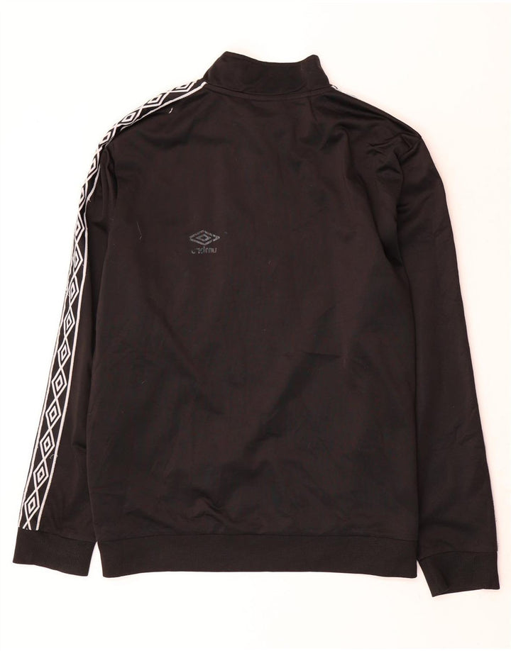 Ανδρική φόρμα με γραφικό πουλόβερ Umbro Top 2XL Μαύρο γεωμετρικό πολυεστέρα
