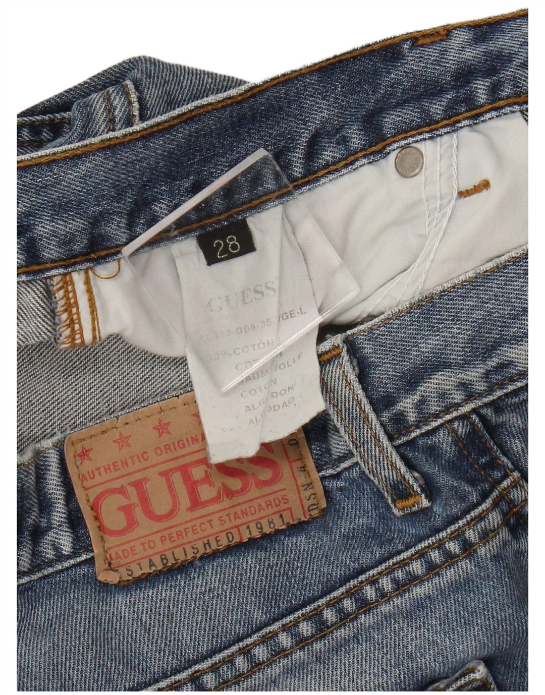 Guess Γυναικείο Bootcut Jeans W28 L30 Μπλε βαμβακερό