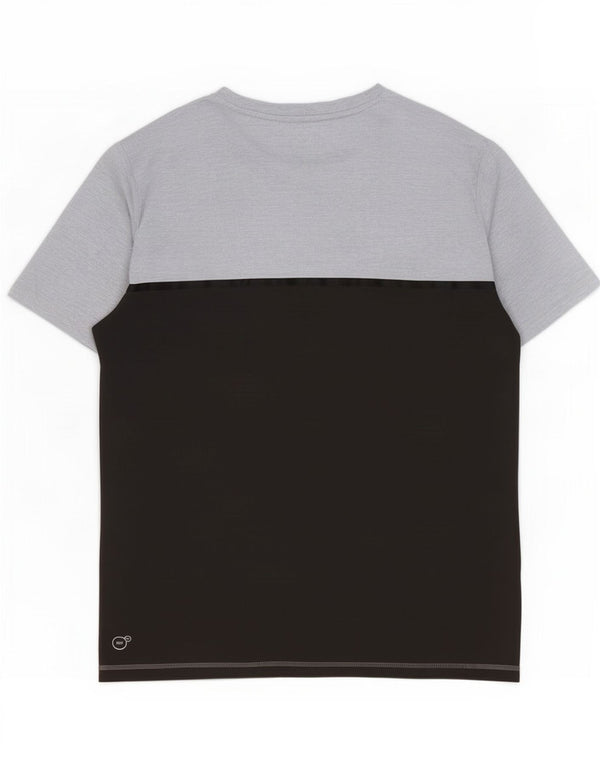 Ανδρικό T-Shirt Puma Top Small Grey Colourblock Polyester