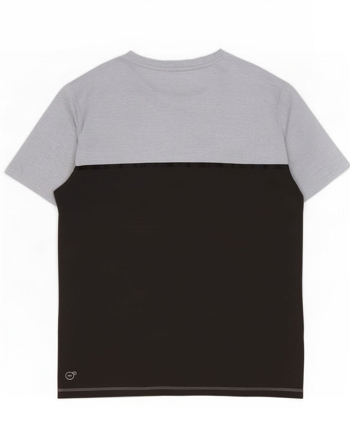 Ανδρικό T-Shirt Puma Top Small Grey Colourblock Polyester