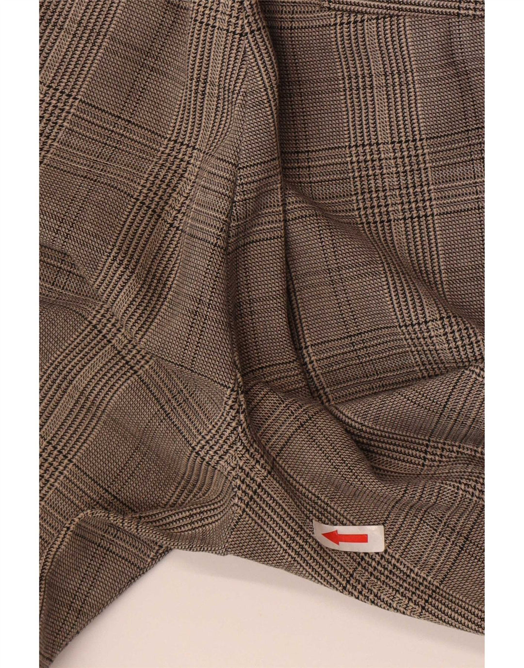 Zara Γυναικείο Slim παντελόνι Chino Small W26 L25 Grey Check