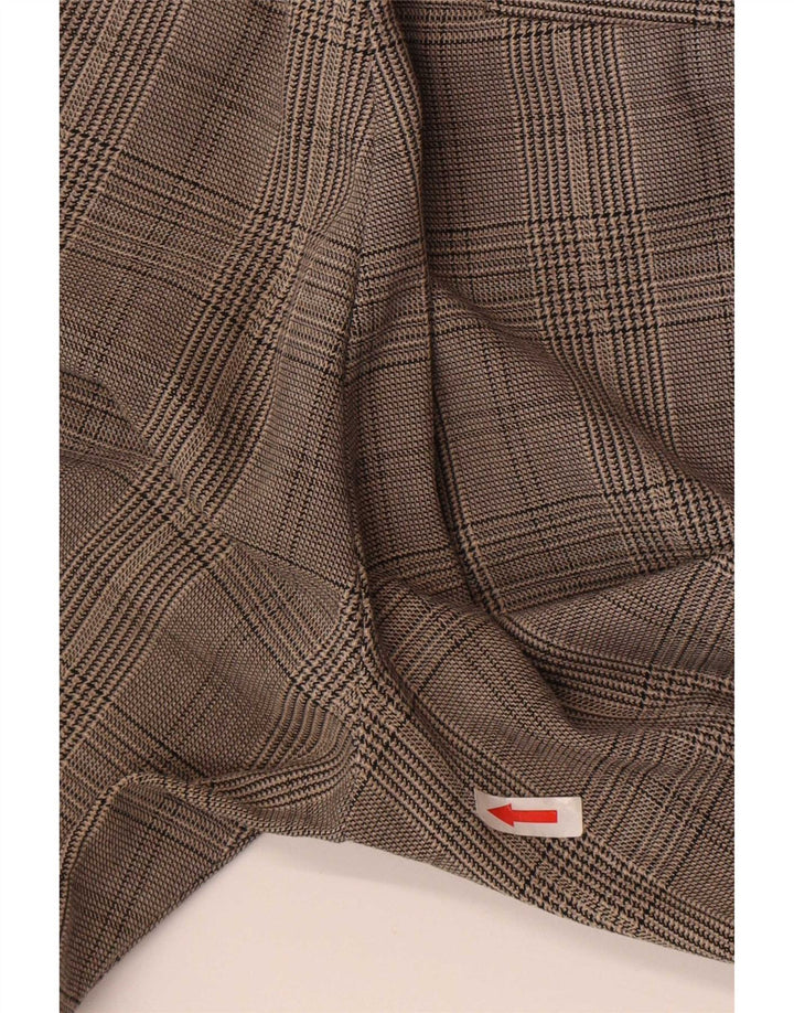 Zara Γυναικείο Slim παντελόνι Chino Small W26 L25 Grey Check