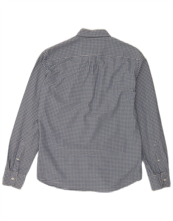 Ανδρικό πουκάμισο J. CREW Slim Fit Medium Blue Gingham Cotton