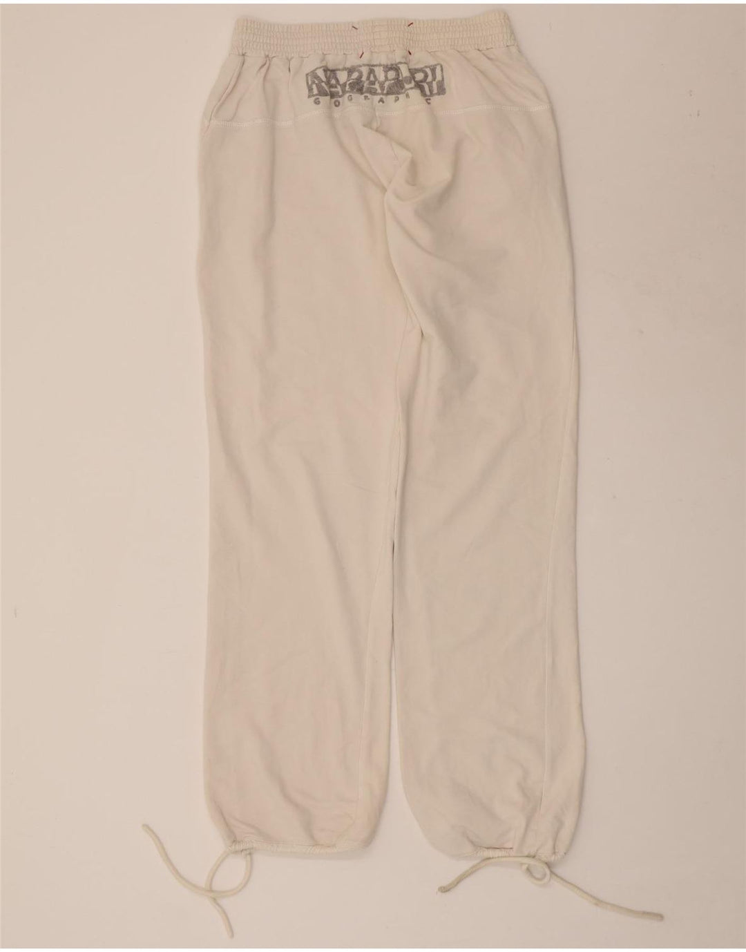 NAPAPIJRI Γυναικεία αθλητική φόρμα γραφικών παντελόνι Joggers UK 12 Medium White