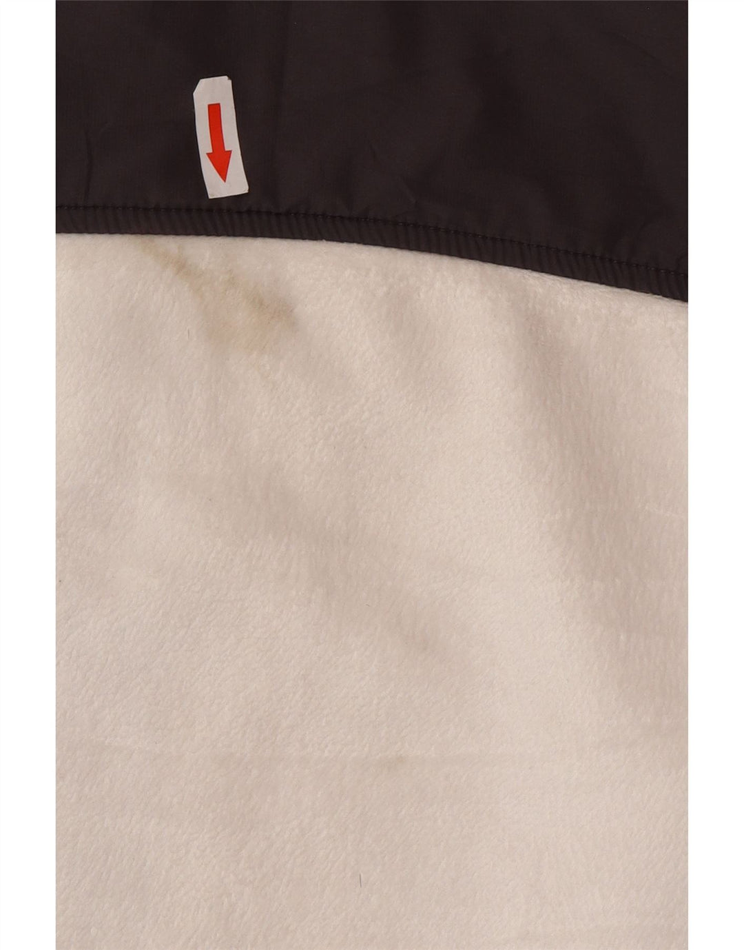 Fila Γυναικείο Fleece Jacket UK 16 Large White Colourblock Polyester