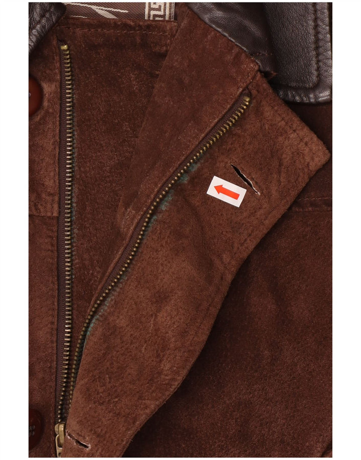 Ανδρικό Καστόρι Ανεμοδράστη Compagnia IT 50 Δερμάτινο μεγάλο καφέ