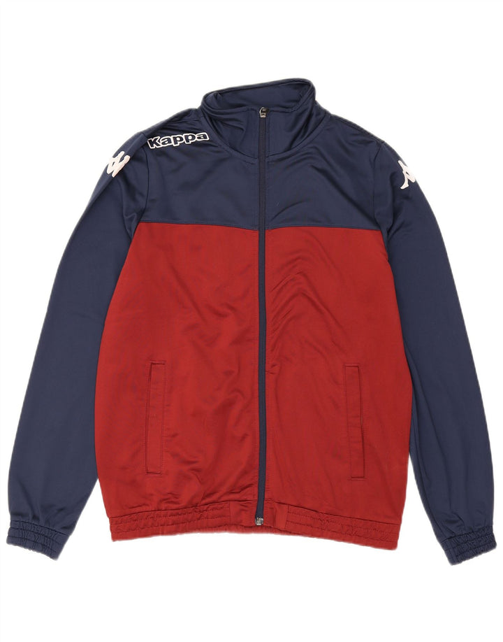 Ανδρική φόρμα γραφικής φόρμας Kappa Top Jacket Small Burgundy Colourblock