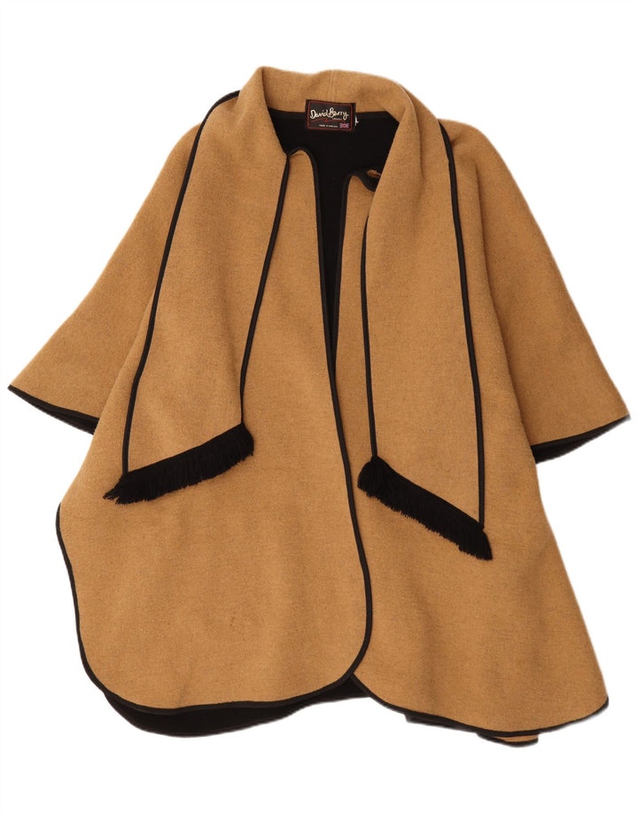 David Barry Γυναικείο Παλτό Poncho One Size Beige