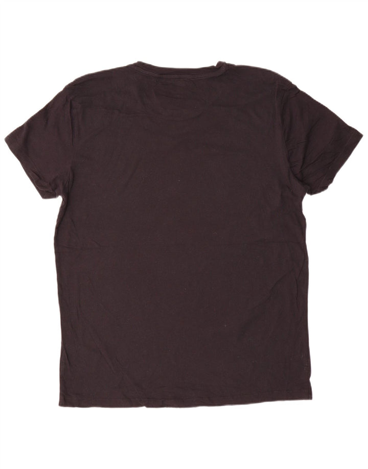 Ανδρικό T-Shirt GANT Top Large Μαύρο Βαμβακερό