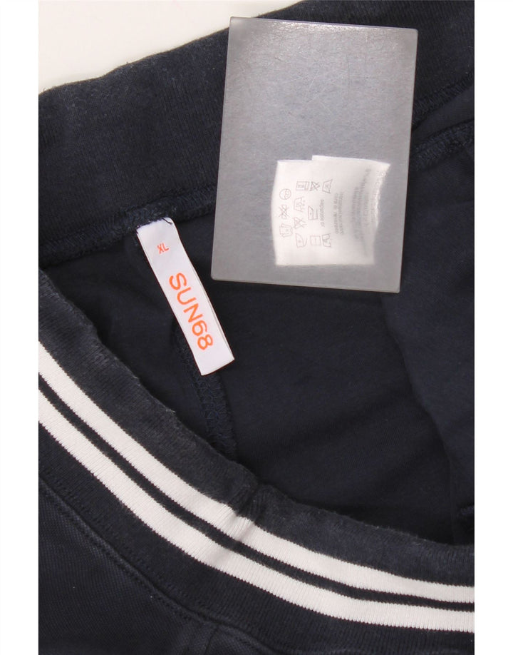 Ανδρική φόρμα Sun68 Παντελόνι XL Navy Blue Cotton