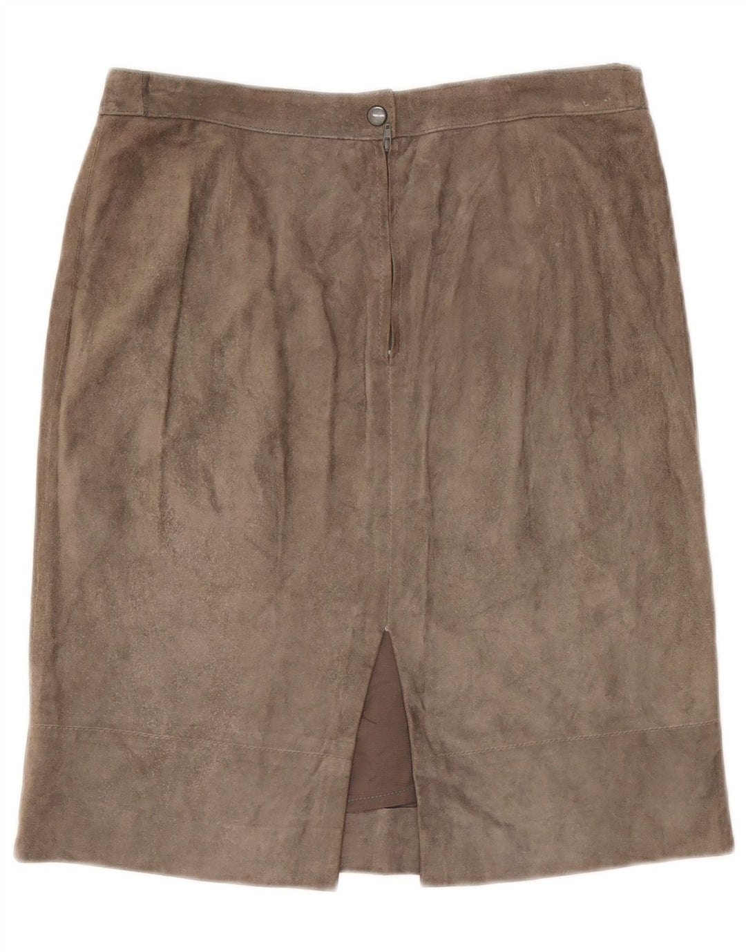 Vintage Γυναικεία Suede Φούστα W30 Medium Grey