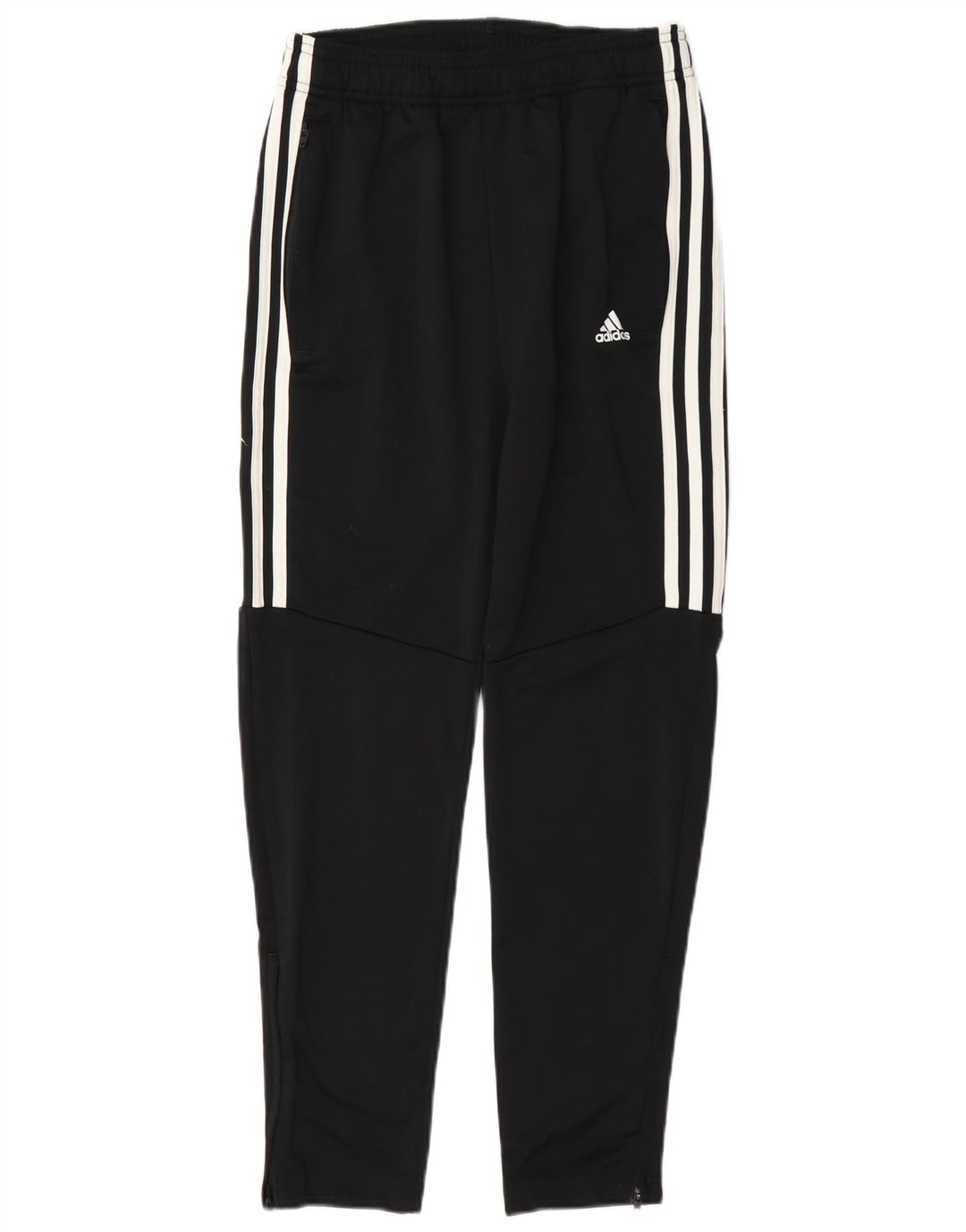 Παντελόνι αθλητικής φόρμας Adidas Boys Climalite 11-12 ετών μαύρο πολυεστέρα