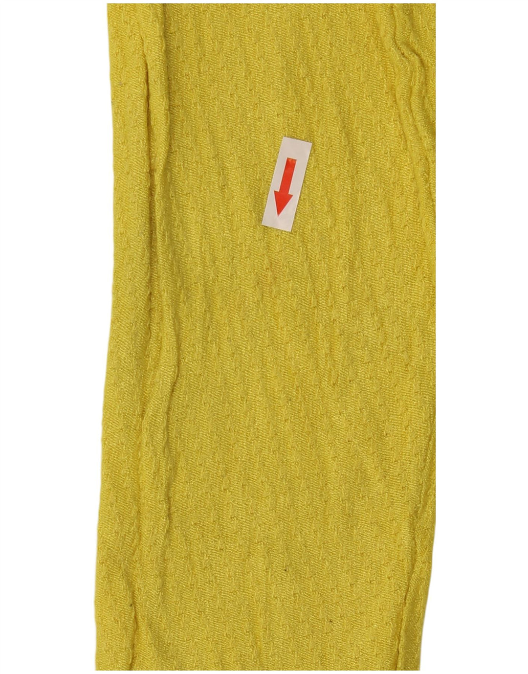 Zara Γυναικείο πουλόβερ με λαιμόκοψη UK 12 Medium Yellow