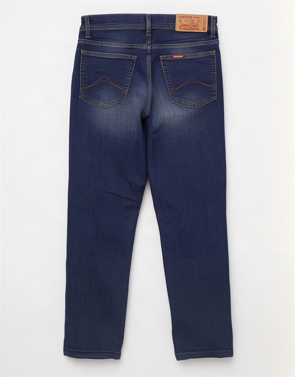 Carrera Ανδρικά 700 Relaxed Fit Tapered Jeans IT 46 Small W31 L27 Navy Blue