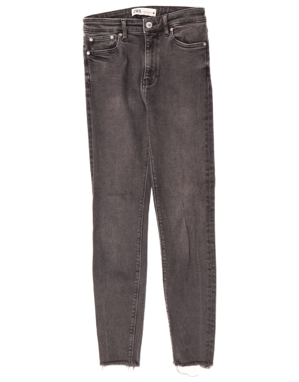 Zara Γυναικείο Skinny Jeans EU 36 XS W26 L27 Γκρι