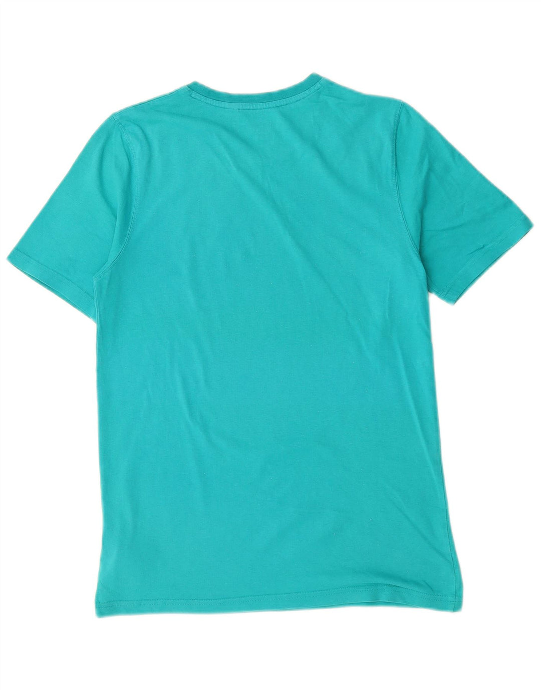 TIMBERLAND Ανδρικό γραφικό T-Shirt Top Μεσαίο Μπλε Βαμβακερό