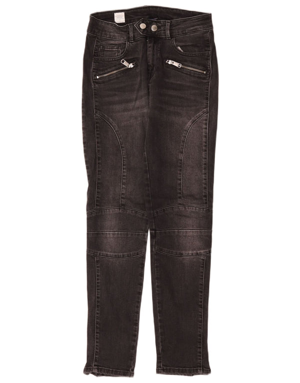 Tommy Hilfiger Γυναικεία Venice Cargo Skinny Jeans W28 L28 Grey Cotton Biker