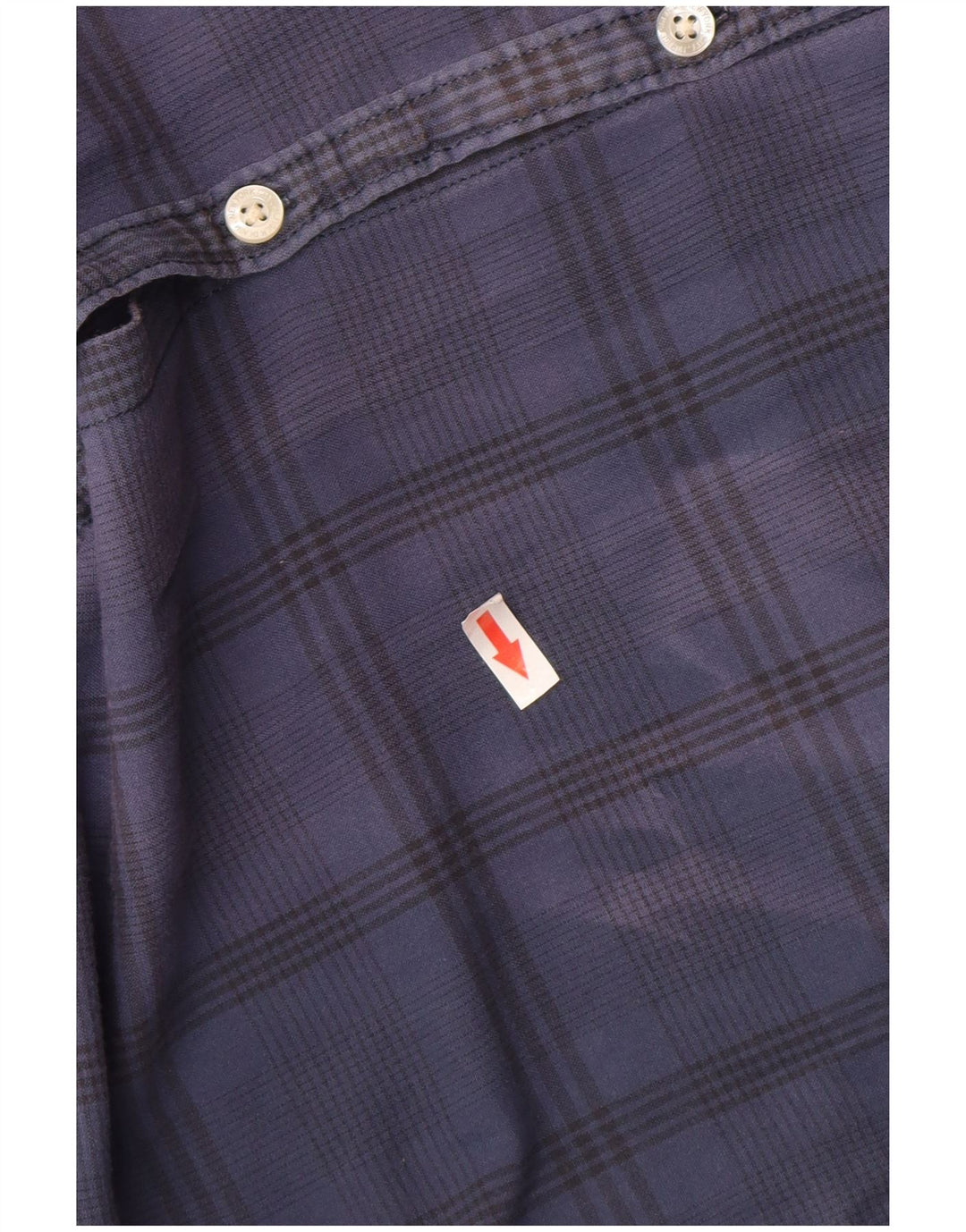 Ανδρικό πουκάμισο Tommy Hilfiger, μεσαίο ναυτικό, βαμβακερό καρό