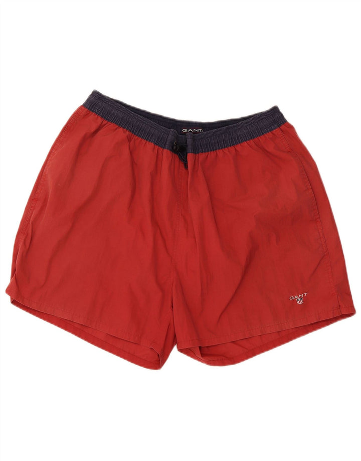 Ανδρικό σορτς κολύμβησης Gant XL Red Colourblock Nylon